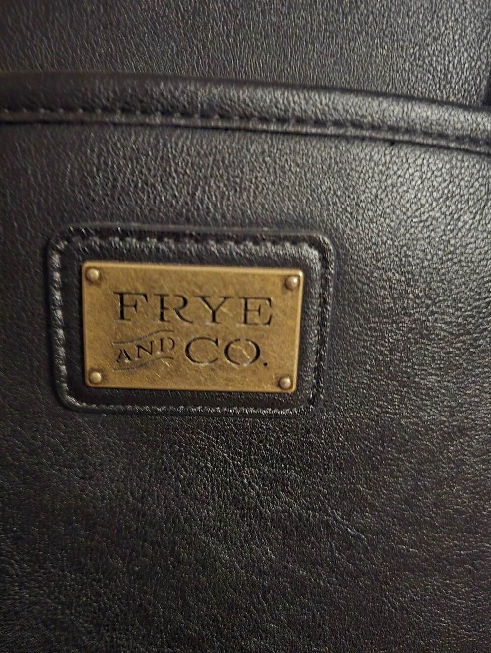 FRYE AND CO. CORE SATCHEL / SHOULDER BAG (BLACK)